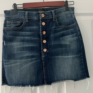 J Brand Denim Mini Skirt Size 29
